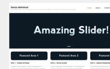 Sento eMinimal (screenshot desktop)