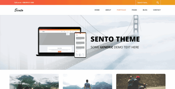 Sento iNews (WordPress)