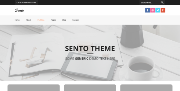 Sento Magazine (WordPress)
