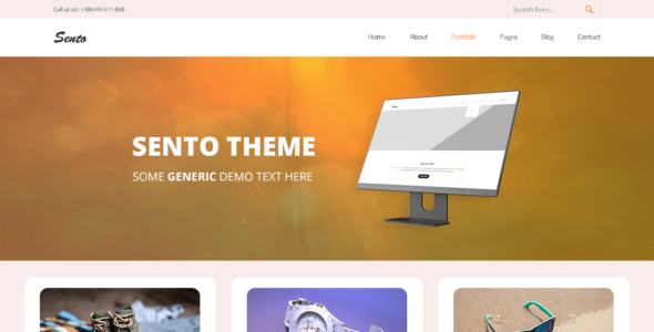 Sento Shop (WordPress)