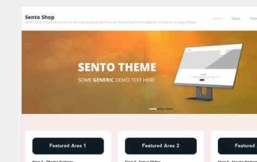Sento Shop (screenshot desktop)