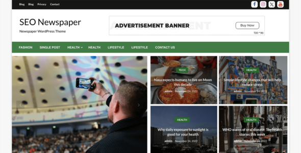 Seo Newspaper (WordPress)