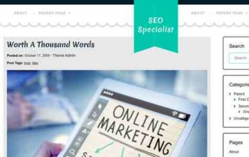 SEO Specialist (screenshot desktop)