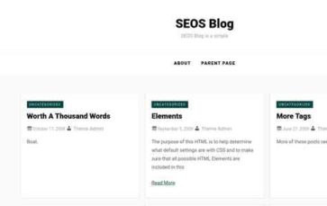 SEOS Blog (screenshot desktop)