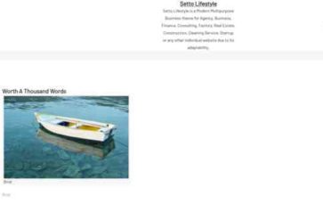 Setto Lifestyle (screenshot desktop)