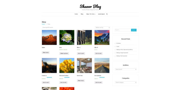 Shaoor (WordPress)