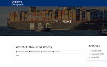 Shipping Company (screenshot desktop)