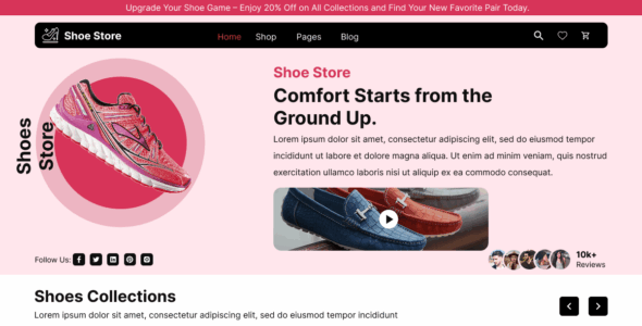 Shoe Outlet (WordPress)
