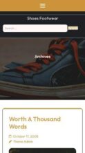 Shoes Footwear (screenshot mobile)