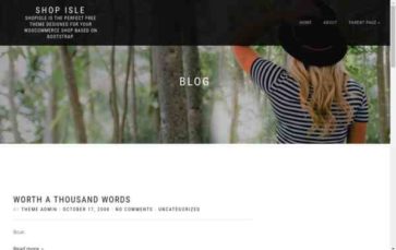 Shop Isle (screenshot desktop)