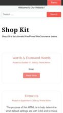 Shop Kit (screenshot mobile)