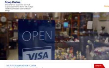 Shop Online (Ceylon Themes) (screenshot desktop)