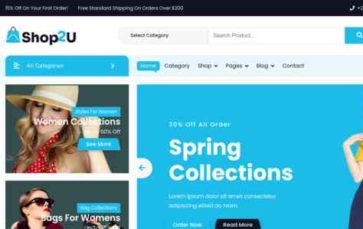 Screenshot Desktop Shop2u (screenshot desktop)