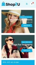 Screenshot Mobile Shop2u (screenshot mobile)