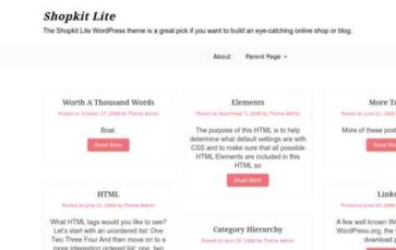 Shopkit Lite (screenshot desktop)