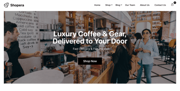 Shopora Ecommerce (WordPress)