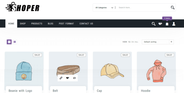 Shopper Store (WordPress)