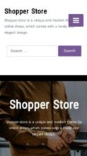 Screenshot Mobile Shopper Store (screenshot mobile)