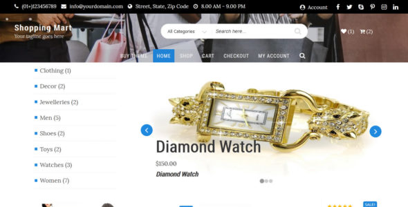 Shopping Mart (WordPress)