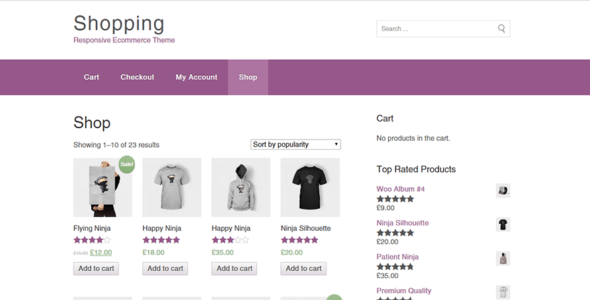 Shopping (WordPress)