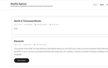 Shuttle Agency (screenshot desktop)