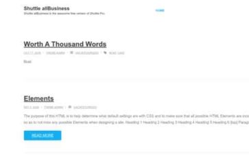 Shuttle allBusiness (screenshot desktop)
