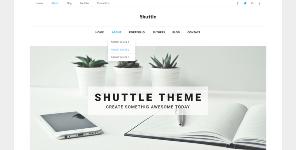 Shuttle Corporate (WordPress)