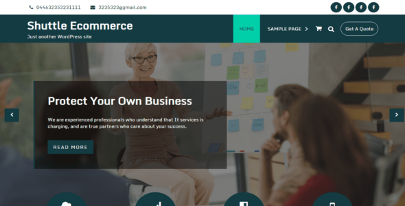 Shuttle Ecommerce (WordPress)