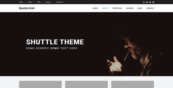 Shuttle eDark (WordPress)