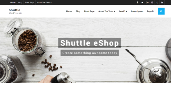 Shuttle eShop (WordPress)