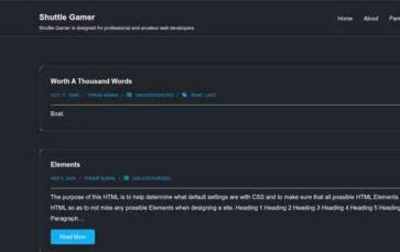 Shuttle Gamer (screenshot desktop)
