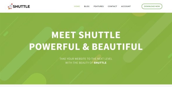 Shuttle Green (WordPress)