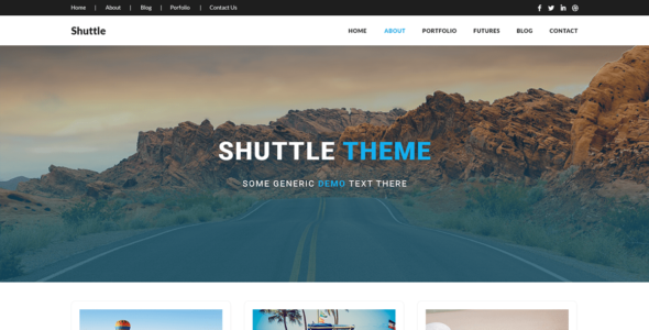 Shuttle Holiday (WordPress)