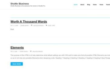 Shuttle iBusiness (screenshot desktop)