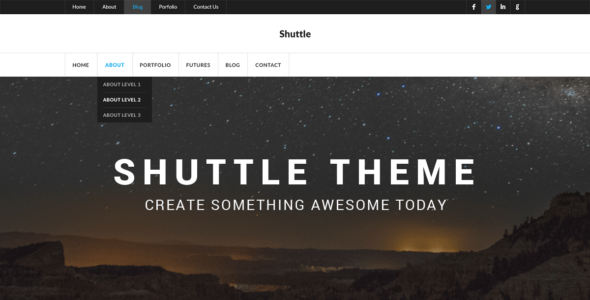 Shuttle iCorporate (WordPress)