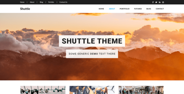 Shuttle iShop (WordPress)
