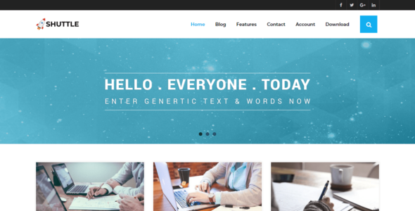 Shuttle Magazine (WordPress)