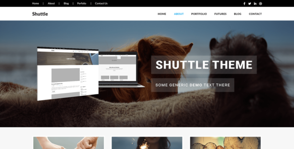Shuttle Photography (WordPress)