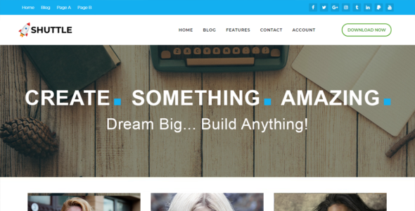 Shuttle pureBusiness (WordPress)