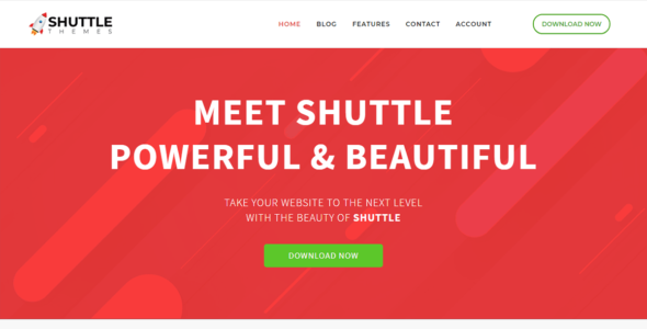 Shuttle Red (WordPress)