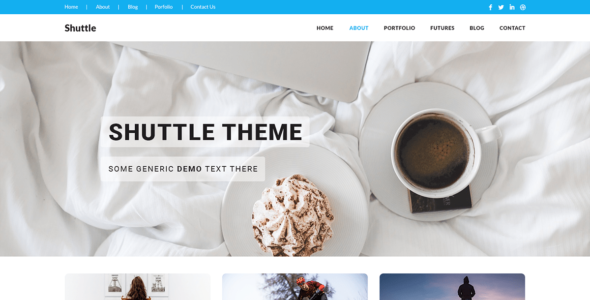 Shuttle Shopfront (WordPress)