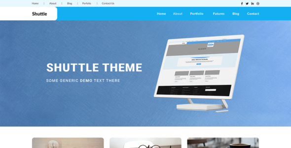 Shuttle View (WordPress)
