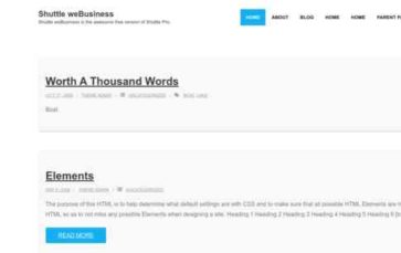 Shuttle weBusiness (screenshot desktop)