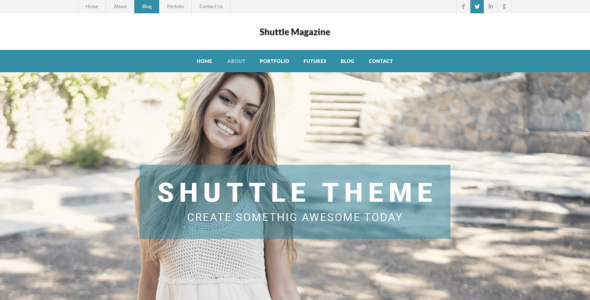 Shuttle weMagazine (WordPress)