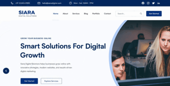 Siara Digital Solutions (WordPress)