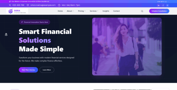 Siara Finance (WordPress)