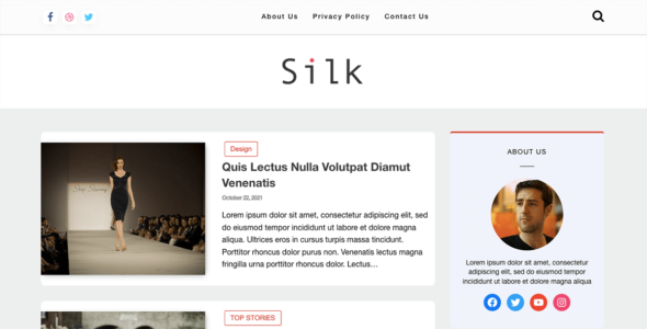 Silk Blog Tr (WordPress)
