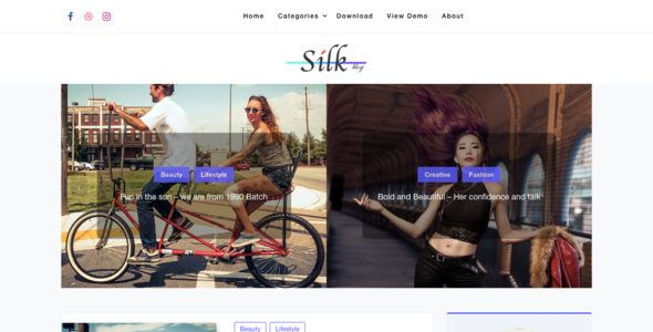 Silk Blog (WordPress)