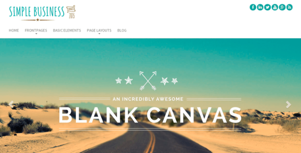 Simple Business WP (WordPress)