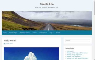 Screenshot Desktop Simple Life (screenshot desktop)